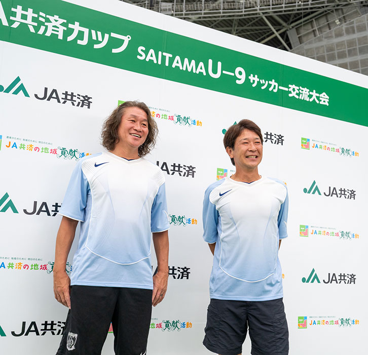 サッカー交流大会の様子