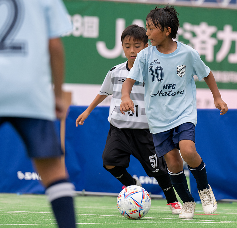 サッカー交流大会の様子